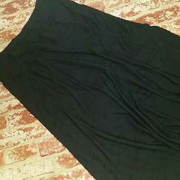 Skirt Black Multiples stretchy monochrome maxi - Picture 4 of 7